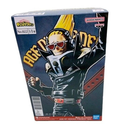 My Hero Academia AGE OF HEROES-Present Mic FIgure #022 Japan Original New NWB - Picture 1 of 9